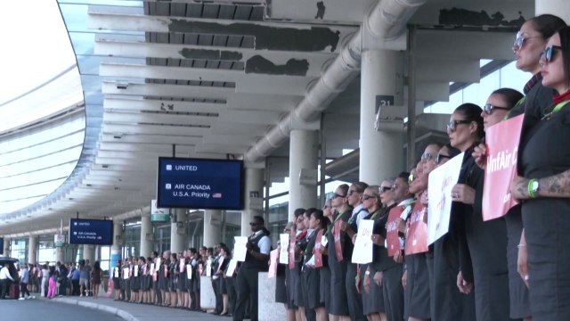 에어 캐나다 승무원 노조 파업 예고...한국 직항편 등 항공편 취소 시작 / YTN
