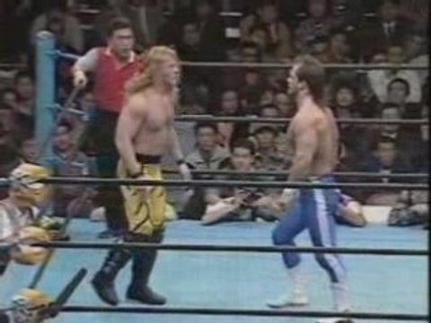 Lionheart (Jericho) vs. Wild Pegasus (Benoit), Part 1.