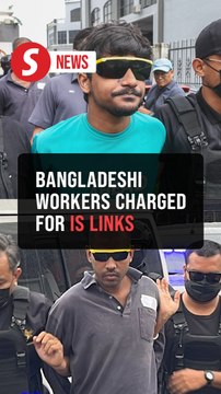 Two Bangladeshi factory workers charged in Johor over Islamic State-linked offences