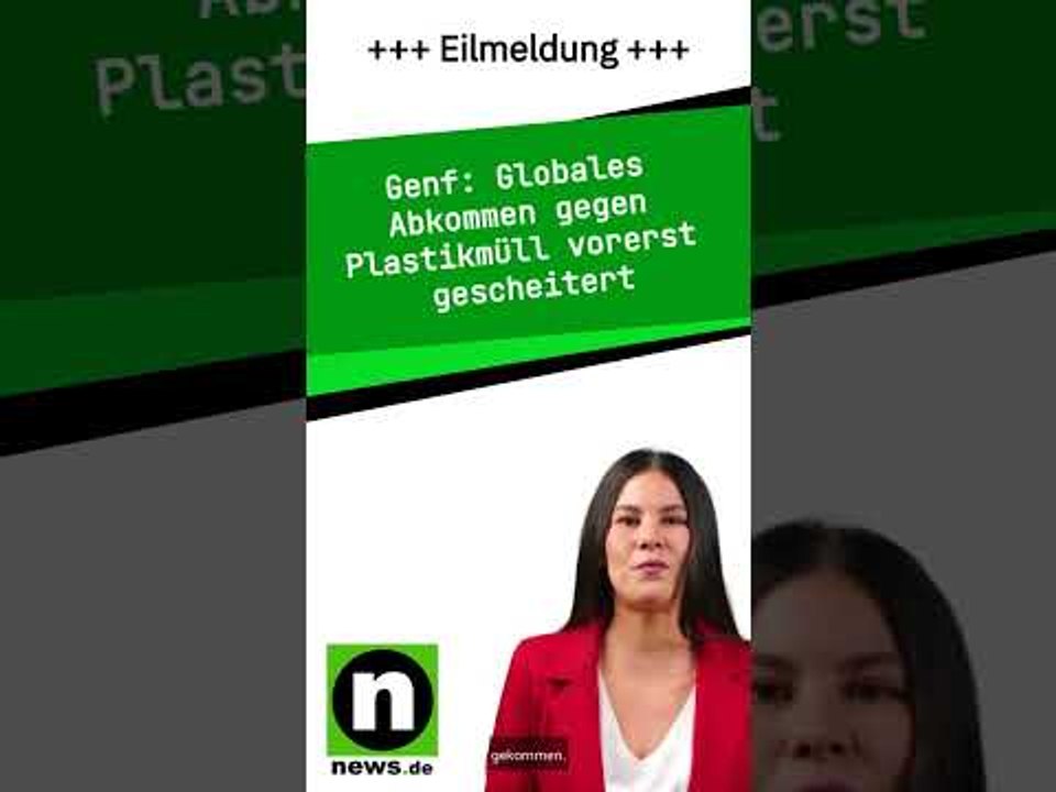 Globales Abkommen gegen Plastikmüll vorerst gescheitert