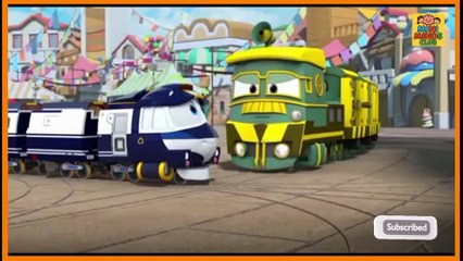 Robot Police vs Robot Train | Action Adventure for Kids| minimindsclub