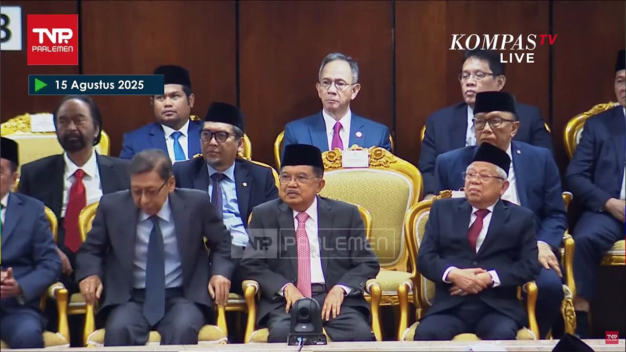 [Full] Standing Applause Sambut Pidato Perdana Presiden Prabowo di Sidang Tahunan MPR 2025