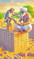 How monkey built building #animals #firebrigade😱 #facebookviral #jalpari #foryouシ #BunnyAdventure #trend #amazingfacts #animation #indian #bestoftheday #trending #explore  #cartoon #Amazing #shorts #AI #duck #animals @follwer @Highlights @everyone