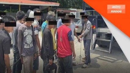 Sarang penagih diserbu, 546 individu ditahan