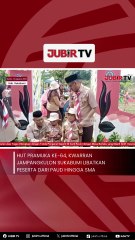 HUT Pramuka ke-64, Kwarran Jampangkulon Sukabumi Libatkan Peserta dari PAUD hingga SMA