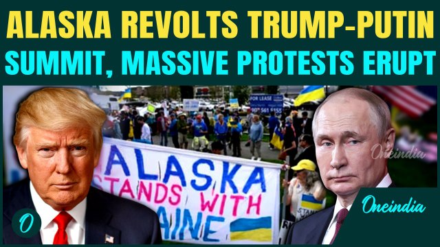 Trump-Putin Meeting Faces Massive Protests|Alaskans FURIOUS Over Putin’s Visit | ‘Putin Won’t Stop’