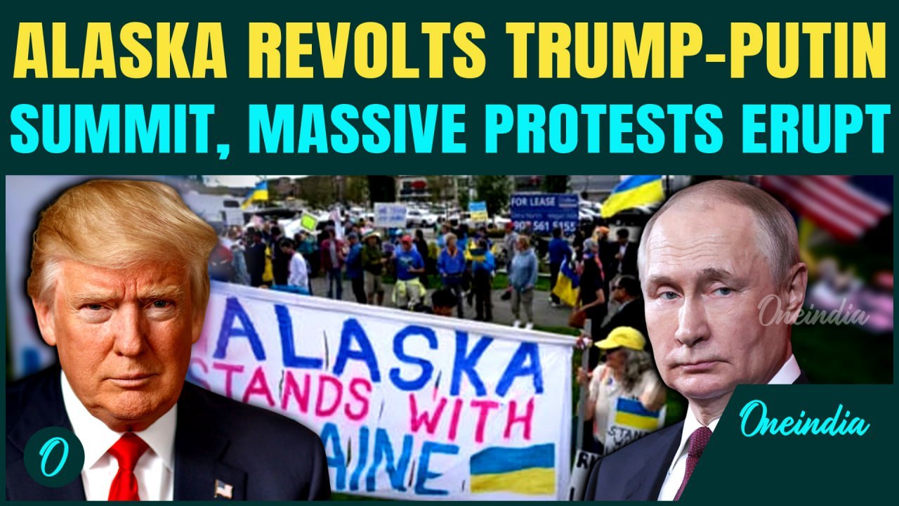 Trump-Putin Meeting Faces Massive Protests|Alaskans FURIOUS Over Putin’s Visit | ‘Putin Won’t Stop’