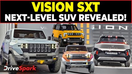 Mahindra Vision SXT Showcased: Interesting Details Revealed