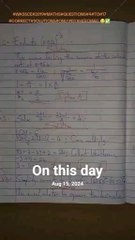 Exam question solutions that I posted #onthisday last year ☺️😇#HeroineC#90sKiddiesRepresentative#fyp#Whattowatch#Viral#2025