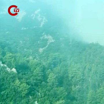 Mersin'in 2 ilçesinde orman yangını: Müdahale sürüyor!