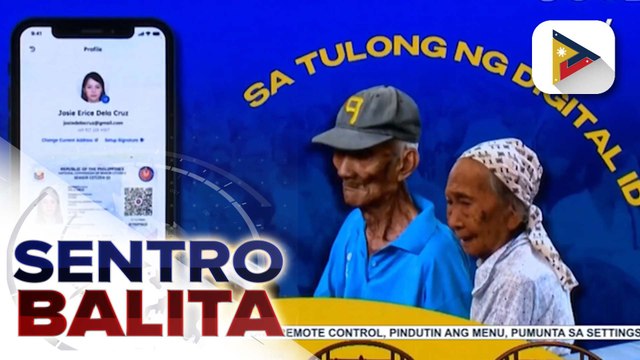 Digital National I.D. para senior citizens, nasa eGovPH App na; pag-access sa mga benepisyo at serbisyo, mas pinabilis pa | ulat ni Denisse Osorio
