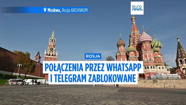 Rosja blokuje połączenia przez WhatsApp i Telegram, zacieśniając kontrolę nad internetem