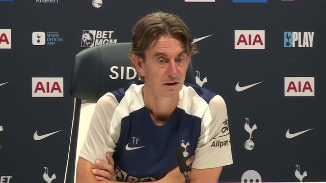 Frank on possible Spurs transfers and Bissouma future