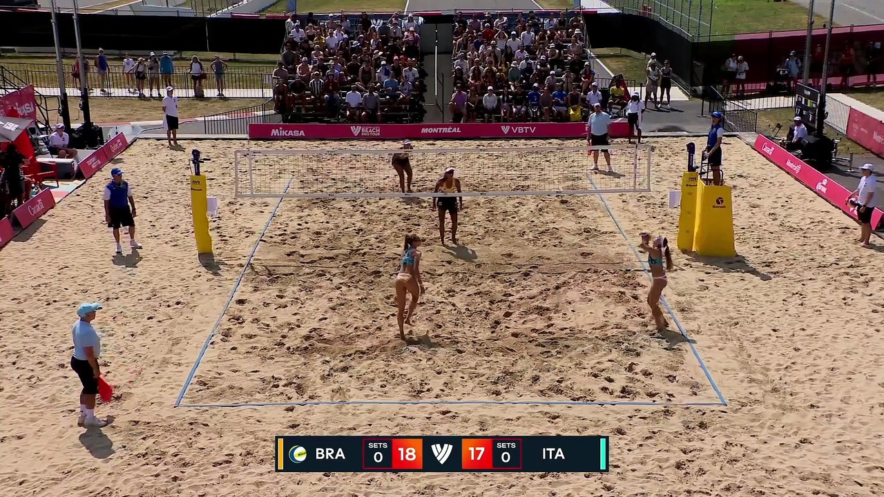 Two in a row - Ana Patrícia/Duda (BRA) v Gottardi/Orsi Toth, R. (ITA) | Main Draw | Montreal 2025
