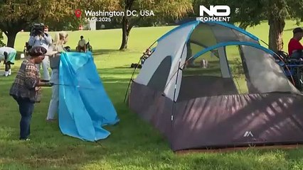 Καταυλισμοί αστέγων εκκενώθηκαν σε αμφιλεγόμενη αστυνομική επιχείρηση στην Ουάσινγκτον