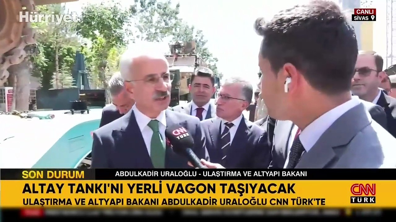 Altay tankını yerli vagon taşıyacak