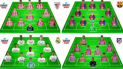 Repasa los 20 'onces ideales' de Primera antes del inicio del Fantasy MARCA