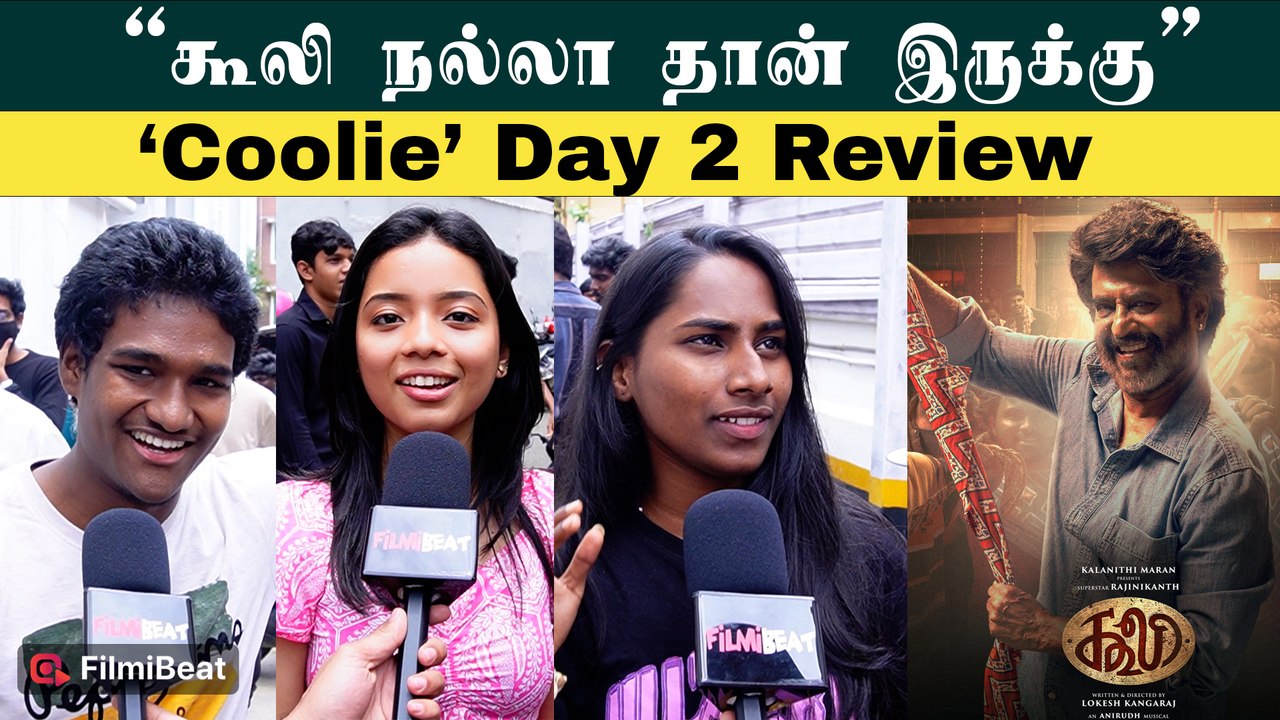 - Coolie 2nd Day Public Review | Coolie Review |  Rajinikanth | Lokesh Kanagaraj | Amir Khan