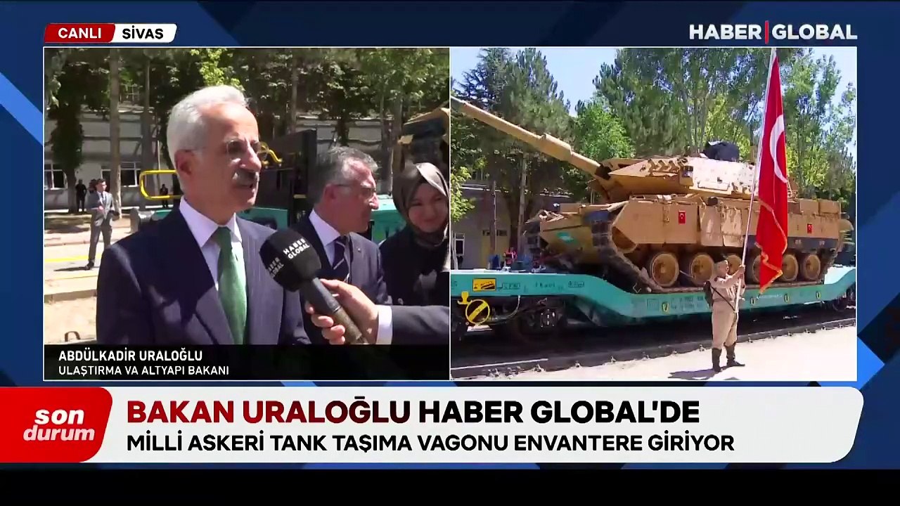 Ulaştırma ve Altyapı Bakanı Abdulkadir Uraloğlu Haber Global'de