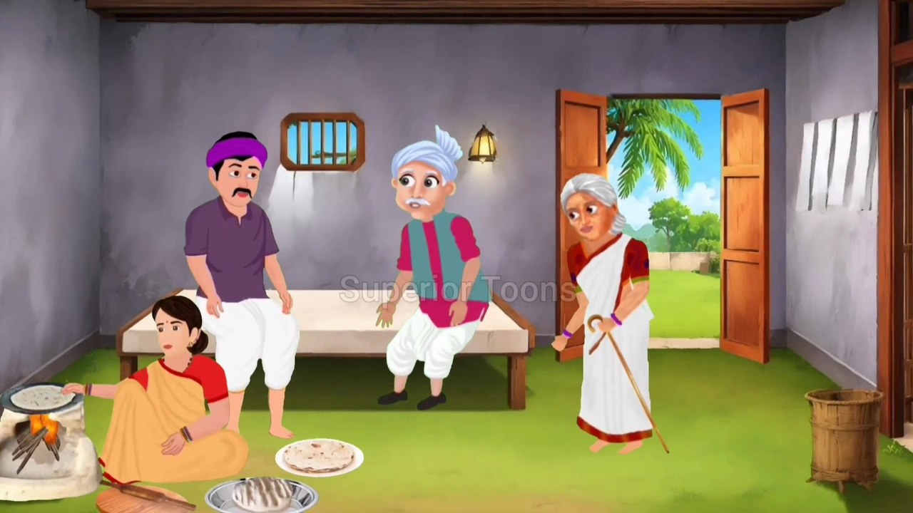 गरीब किसान का आलसी बेटा| Garib Kisan ka Alasi Beta | Moral story| Cartoon Story
