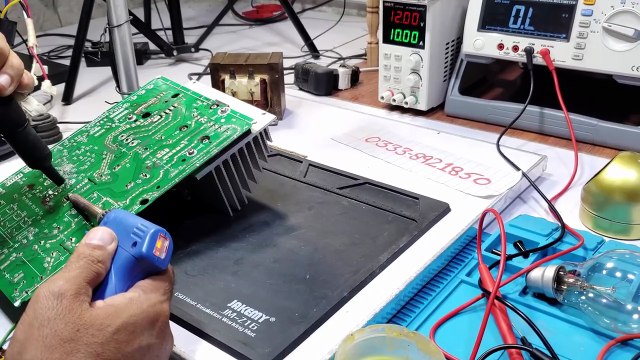 PEL DC inverter AC E5 error code #292 #PEL #DC #Dcinverter #ACpcb