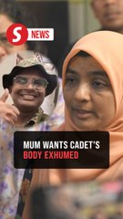 Trainee cadet's mother seeks order to exhume body for second autopsy