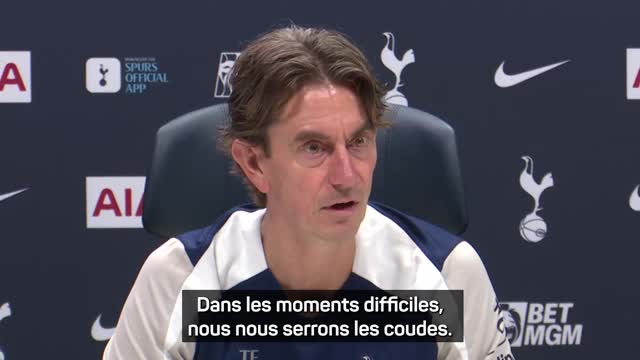 Tottenham - Frank : "Les vrais supporters de Tottenham soutiennent Tel"