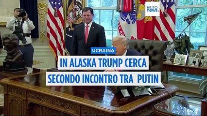 Trump: Zelensky e leader Ue a secondo round di colloqui dopo vertice in Alaska con Putin