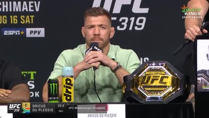 UFC 319 - Le public a choisi son champion