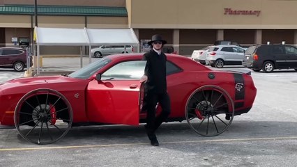 Car epic drive || Tesla car change tires #car #teslacar