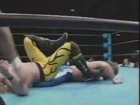 Lionheart (Jericho) vs. Wild Pegasus (Benoit), Part 3.