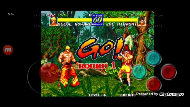 Fatal Fury 3 Geese Howard vs Joe Higashi fala de vitória do Geese Howard em português