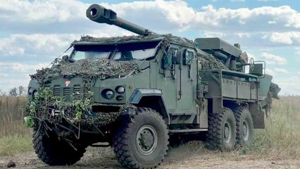 ロシアのZalaドローン、ヘルソンでウクライナのボグダナ自走榴弾砲を撃破