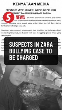 Several suspects involved in Zara's bullying to be charged, won't interfere with inquest