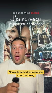 Nouveau documentaire Netflix coup de poing qui revient sur quatre tragédies marquantes de la Corée du Sud ! Dis-moi en commentaire si t’as envie de regarder « J'ai survécu : Tragédies coréennes » et si tu l’as déjà vu dis-moi ce que t’en as pensé ☺️