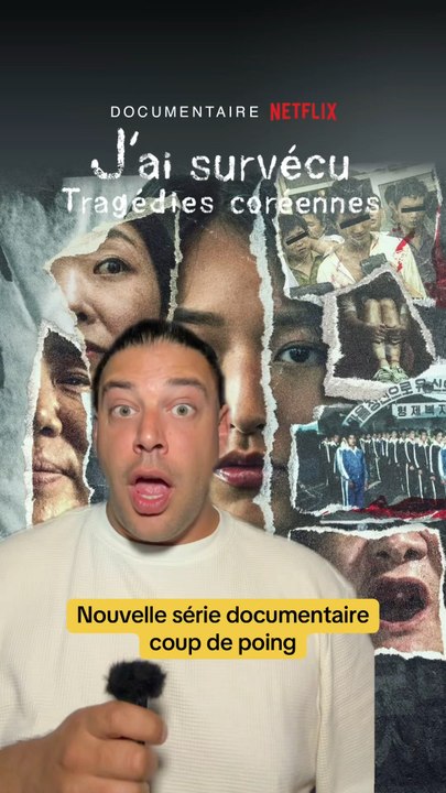 Nouveau documentaire Netflix coup de poing qui revient sur quatre tragédies marquantes de la Corée du Sud ! Dis-moi en commentaire si t’as envie de regarder « J'ai survécu : Tragédies coréennes » et si tu l’as déjà vu dis-moi ce que t’en as pensé ☺️