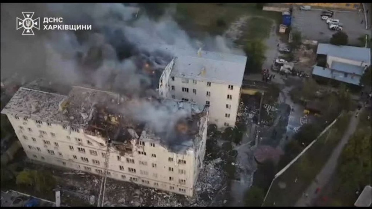 Ucraina, attacco con drone russo a Kharkiv: 5 morti e numerosi feriti