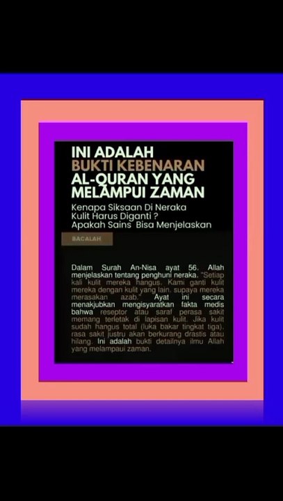 Inilah Bukti Kebenaran Al Quran Yang Melampaui Zaman