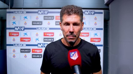 Simeone analiza la derrota del Atlético de Madrid frente al Espanyol