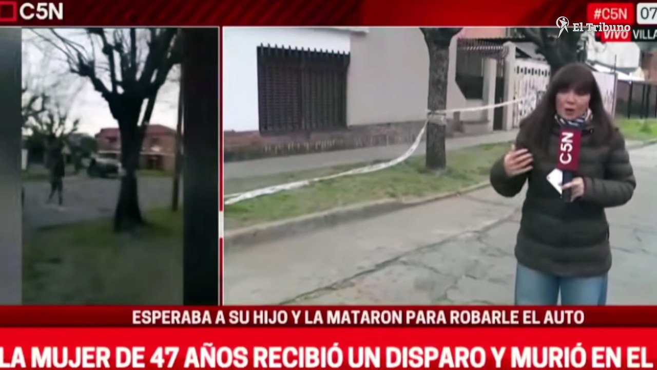 Una mujer fue asesinada en Villa Luzuriaga: esperaba a su hijo y la mataron para robarle el auto