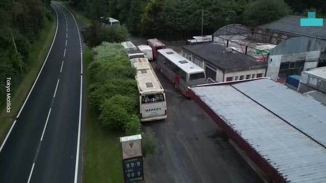 Urban Explorer Finds Abandoned Bus Graveyard