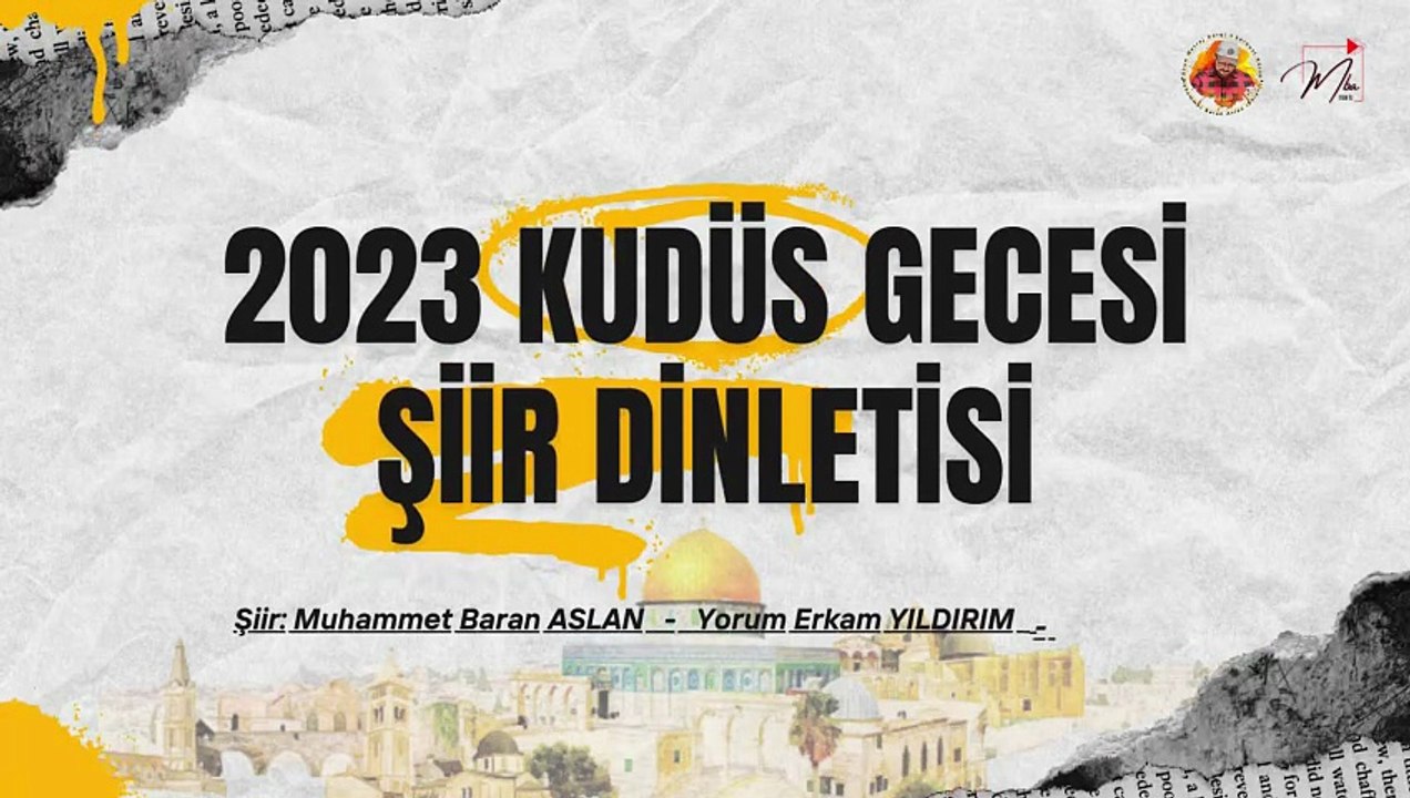 Birecik #KudüsGecesi Şiir Dinletisi