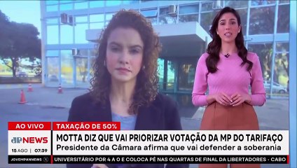 Hugo Motta priorizará MP do tarifaço de Trump e defende soberania