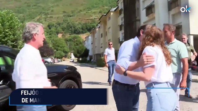 Feijóo suspende sus vacaciones para visitar un puesto de mando en León mientras Sánchez sigue en La Mareta