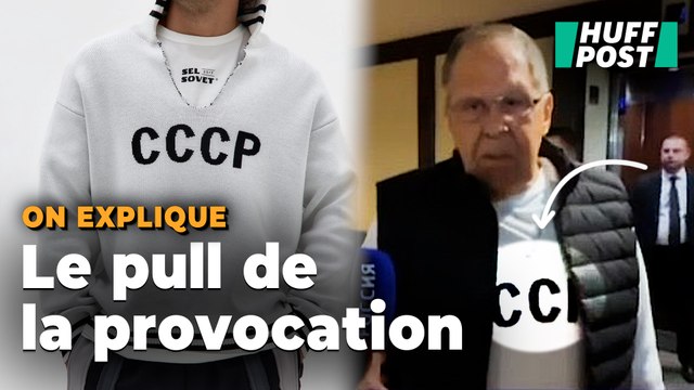 Le pull du ministre russe des Affaires étrangères en Alaska n’est pas passé inaperçu