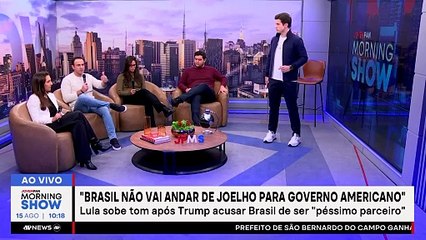 “Brasil não vai ficar de joelho para governo americano”, dispara Lula