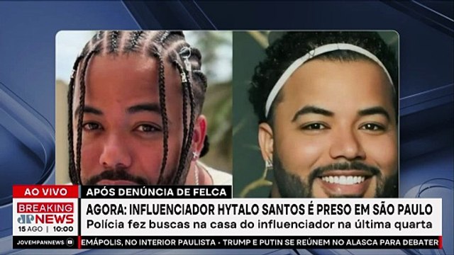 Influenciador Hytalo Santos é preso em São Paulo
