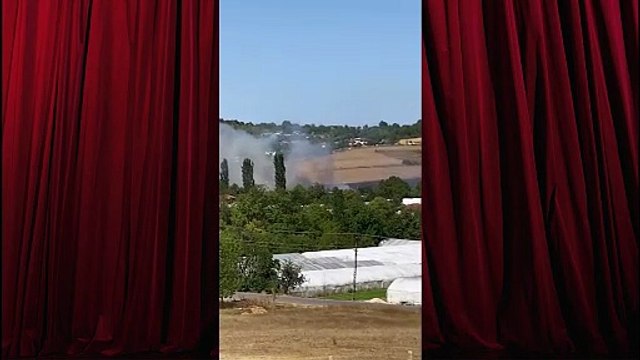 Yalova’da Yangın Alarmı Ekipler Seferber Oldu