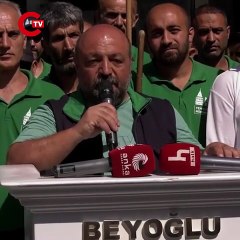 İşçilerden Başkan İnan Güney’e destek: 'Onunla birlikte insan olduğumuzu hatırladık'