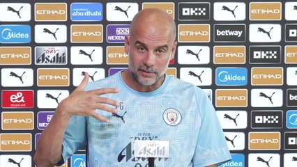 Guardiola on getting Rodri fit and managing return